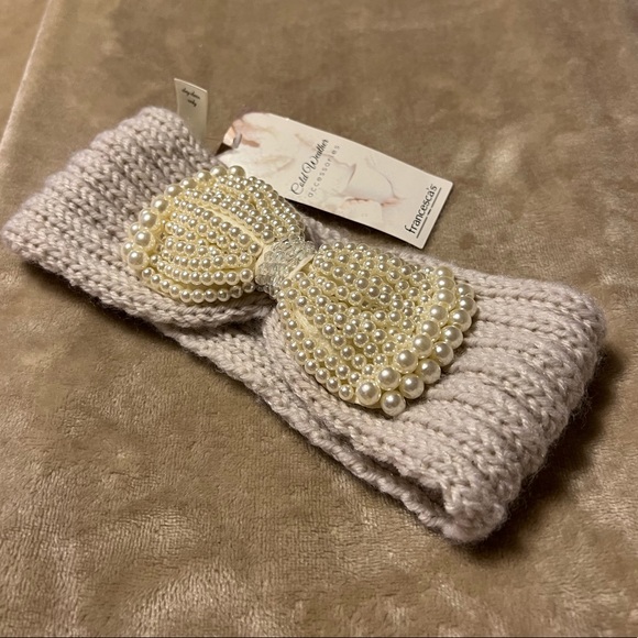 NWT Francesca’s Cable Knit Winter Headband - Picture 3 of 4
